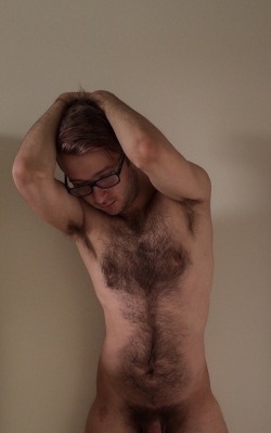 gymratskip:  cutrobin:    cutrobin     “I was just the towel boy in the locker room, handing out fresh towels to the muscle hunks that needed a shower.” “I worked without a shirt most of the time,  because I wanted guys to notice my super hairy