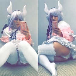 maruwins:  Hope everyone had a good Christmas! Today is the last day of my break, I’ll be back to work tomorrow. I have to get my samus shoes done in two days. Here are some Kanna selfies from my Snapchat 😊 #kanna #lewd #kobayashisanchinomaiddragon