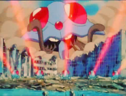 the-absolute-funniest-posts:  stinkdude: ash i am a foot tall mouse and that is some godzilla shit happening over there  Come on, has no one ever seen Pikachu use Thunder? Its like a nuke going off!!! It would probably do more damage than Tentacruel is