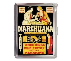 smokethesativa:    Humor Marijuana Cigarette Case Lighter or Wallet Business Card Holder  