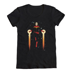 fashiontipsfromcomicstrips:  Captain Marvel 9 Tee, ษ, by We Love Fine(available in men’s &amp; women’s sizes) Just in time for the release of Captain Marvel #9, which drops in stores today! Pro tip: anything featuring Captain Marvel and Jamie McKelvie’s