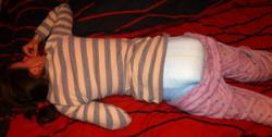 littlelaneykink:  waddlingbehind:  Padded!  She still felt pretty shy to be wearing padding between her legs. No matter how many times he swaddled her up in the crinkly stuff, that feeling seemed to persist. But sometimes she could pretend it wasnâ€™t