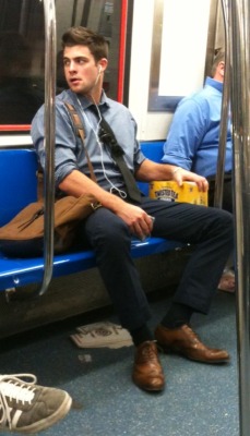 shuttershed:  When it comes to public transit, though he is gorgeous, he’s the worst kind of human.