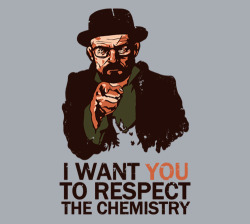 gamefreaksnz:   Respect the Chemistry by JBaz US$ 11 for 24 hours only Artist: Redbubble | Tumblr