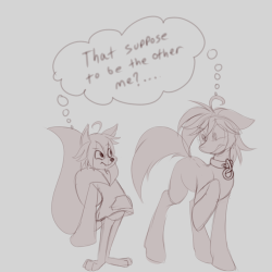 silversponystash:2 pervy cartoon silvys  meeting each other for the first time…who can steal the most panties?! GO! x3