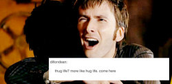 alecharcly:  doctor who characters as text posts - the 10th doctor