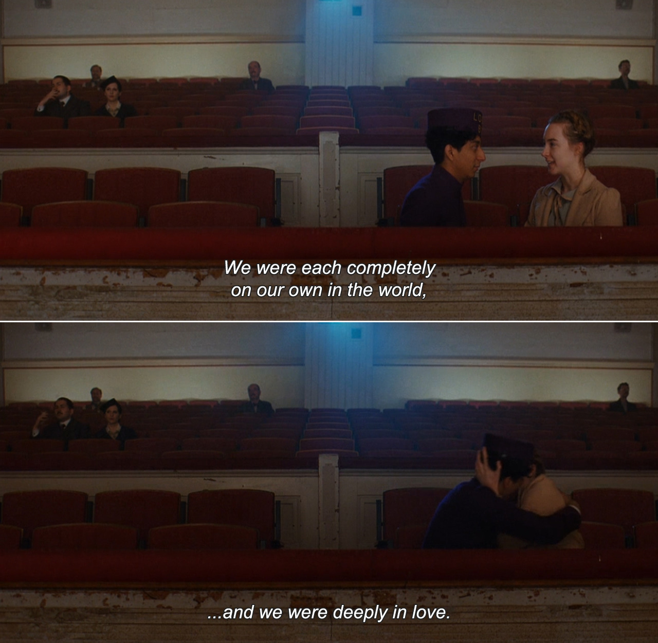 anamorphosis-and-isolate:   ― The Grand Budapest Hotel (2014) Zero: We were each