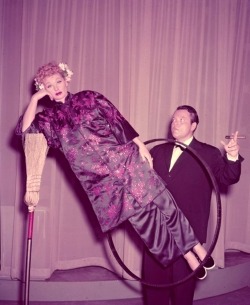 Lucille Ball &amp; Orson Welles.