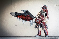 Cosplay-Gamers:  Monster Hunter Freedom Unite Rathalos Armor By Grethe B’s Cosplays
