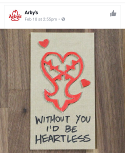 thatsthat24: guiding-key: Arby’s plz stop seducing me like this we’re in public WHY IS ARBY’S SUCH A KINGDOM HEARTS FAN??  