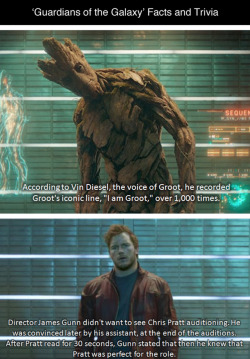 tastefullyoffensive:  &lsquo;Guardians of the Galaxy&rsquo; Facts and Trivia [callmeforge]Previously: 'Guardians of the Galaxy&rsquo; vs. 'The LEGO Movie&rsquo; 