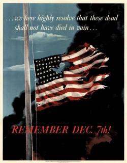 regimentalryan:  A day in infamy December 7, 1941, started as a typical Sunday morning at Pearl Harbor, the US Navy’s Pacific Fleet Headquarters on the Hawaiian island of Oahu. That is, until shortly before 8:00 am, when Japan launched roughly 200 planes