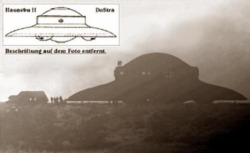 Hitler’s secret flying saucer: Did the Führer plan to attack London and New York in UFOs?    As Hitler’s armies began to crumble on fronts as far apart as Stalingrad and North Africa, he turned in increasing desperation to his scientists to create