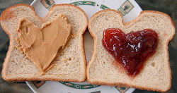dogscan:  Okay no. Fucking no. You think your sandwich is cute with peanut butter and jelly hearts, fucker? Well you’ll change your mind once you put it together and try to eat it. First you’ll get a mouthful of just bread and disappointment, then