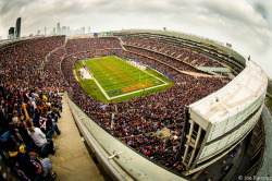stadium-love-:  Section 427 by Joe Ramirez Soldier Field: Home of the Chicago Bears