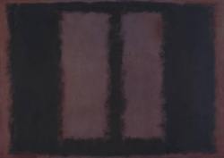 cleoselene:  Works of Art I Want to See Before I Die — 1/? — Black on Maroon — Mark Rothko  The painting comes from one of three series of canvases, painted by Rothko in 1958–59, produced as a commission for murals for The Four Seasons Restaurant in New
