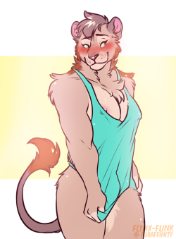 riverdoge: riverdoge:  Some absolutely A+ art of Dani I got from Flynx-flink and aaaa I love it so much.Big Blushy Bab. debated posting this here since it’s ~risque~ but that’s what tags are for!  A reminder that SHE  She! She’s so perfect!!!