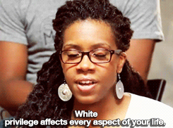 lovelifelaurennn:  radicalrebellion:  dopenmind:  findyourzen3000:  dopenmind:  theblackparty:  gradientlair:  Carefully notice the lack of logical thinking here. She’s not even following the line of questioning. When privilege is in question, no matter