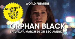 orphanblack:  Orphan Black premiered on BBC