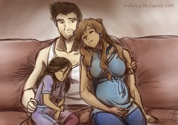 motorcyclle:  I’m having a lot of makorra feels right now…  Click my link to Korra Nation