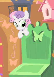 omg a Sweetie Belle blog! &lt;3 &lt;3 so much cute slither slither