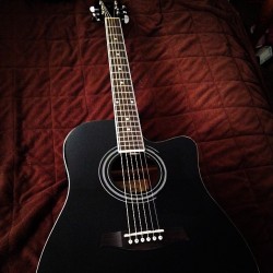 jpolaris23:  The newest member of the family 🎶 #musicismylife #guitar #davidgilmour #jadepuget #staytuned #neversober