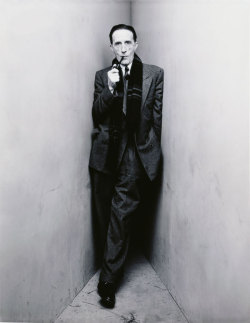 Spectreofsexlessappeal:  Irving Penn Marcel Duchamp, New York, 1948, Gelatin Silver
