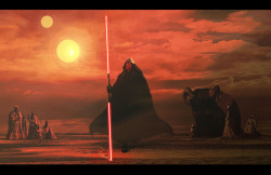  Darth Maul on Tatooine by LivioRamondelli. 