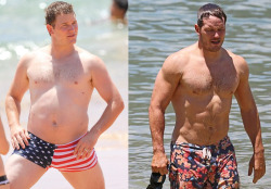 becausetheintrovert:  fuertecito:  Print this. Put it on your fridge. Choose which Chris Pratt you want to have as an inspiration and act accordingly. There’s no wrong choice here.  ^^^^^^^^^^^^ THIS THIS THIS THIS IS THE MOST MALE BODY POSITIVITY COMMENT