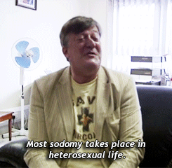 Porn Pics stupidfuckingquestions:  Stephen Fry interviewing