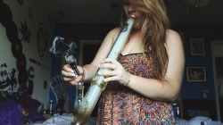 She’s so gorgeous!  I’d love to smoke with her..  &lt;3