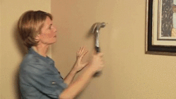 queermarxistfashionista:  kentuckydarby:   She looks so surprised at what happened what the fuck did she think was gonna happen when she hit the wall with a hammer?   White people.