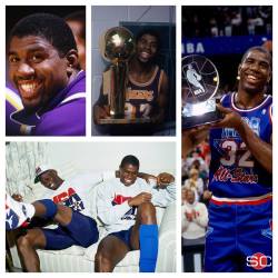 its magic johnsons b day today 8) happy b day to one of the best players/point guards/laker to ever do it