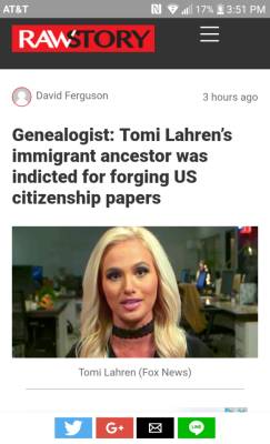 sale-aholic:  Link: http://www.rawstory.com/2017/09/genealogist-tomi-lahrens-immigrant-ancestor-was-indicted-for-forging-us-citizenship-papers/amp/