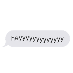 themobilemovement:  Text this so that your “hey” isn’t so boring