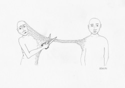 erynlou:erynlou:cutting ties | Eryn Lou  This is now for sale in my shop.