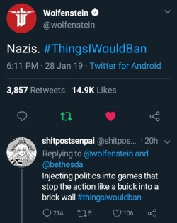 yeah-yeah-beebiss-1:  paarlhatestheirish:  This is why the cafe maids ignore you, pal  has has this man ever played wolfenstein like, any of them 