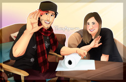 chibi-megimoo:  Simply to say that, Momiplier is da best. can’t wait for more vids of mark and his mom together XD @markiplier​