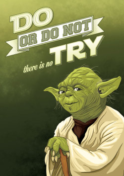 tiefighters:  Yoda Poster Created by Luli Tozzi
