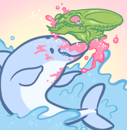 gronos:  THE DAY IS SAVED ONCE AGAIN THANKS TO ECCO THE DOLPHIN *dolphins chirp applaudingly in the distance* 