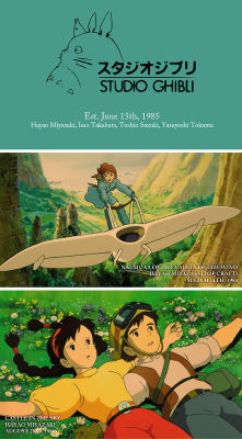 wannabeanimator:   Studio Ghibli | 1985 - 2014  After recent rumors of Studio Ghibli closing their animation department and the low box office numbers for When Marnie Was There, it was time to make an appreciation post for a company that has created true