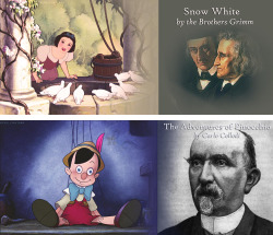 Disney films &amp; the books they were based on
