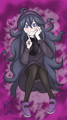 marchtodusk:  I drew the spooky Pokewaifu: Hex Maniac. Should be in the spirit of Halloween, right? …Right? 