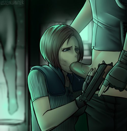 lesseinsanimer: JILL  X WESKER  i hope you like it ! You can support me on Patreon 