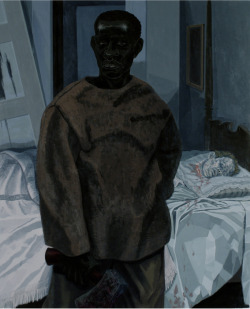 Kerry James Marshall “Portrait of Nat Turner With the Head of His Master”, 2011