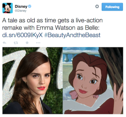 Johndarlings-Deactivated2016010:  Guess Which Disney Princess Emma Watson Is About