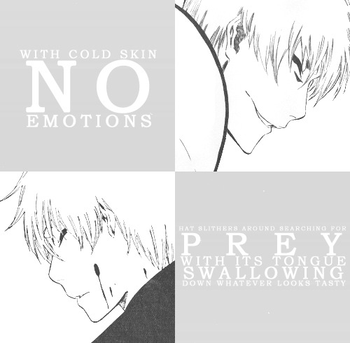 XXX  Bleach quotes » Emotions? Nope, I’ve photo