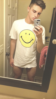 I&rsquo;m up and this smiley face t-shirt is the only smile you&rsquo;re getting.
