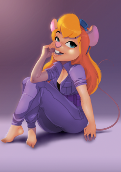 tovio-rogers:gadget hackwrench drawn up for patreon. alternate versions will be available there.  &lt;3 &lt;3 &lt;3
