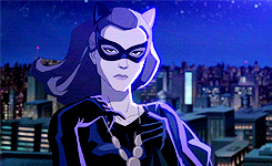 futureshocked294:  a-ripley: catwoman in batman: return of the caped crusaders (2016) @naavscolors  Eyebrow game strong.Man, what a great movie.